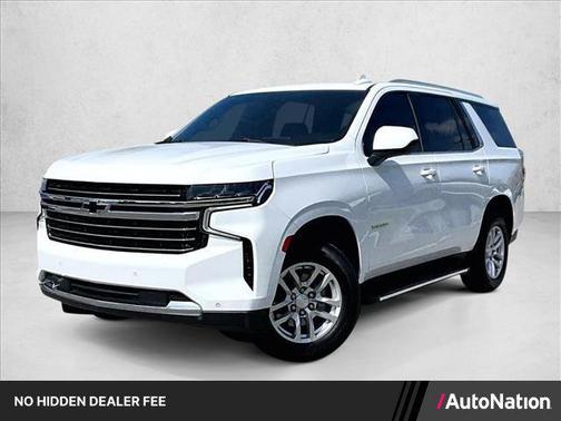 Summit White 2022 Chevrolet Tahoe LT