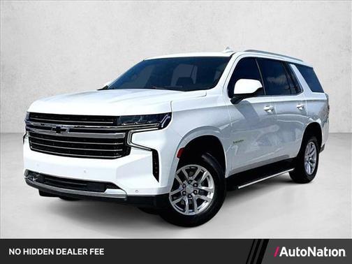 Summit White 2022 Chevrolet Tahoe LT