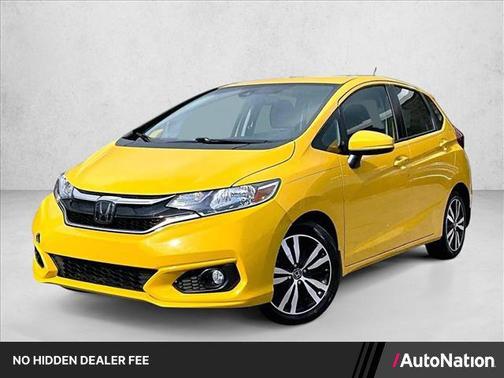 Helios Yellow Pearl 2019 Honda Fit EX