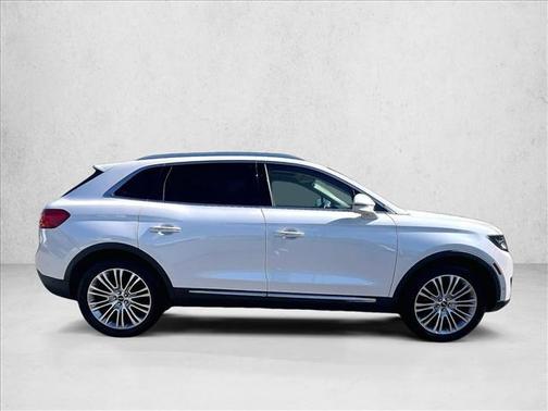 White Platinum Metallic Tri-Coat 2018 Lincoln MKX Reserve