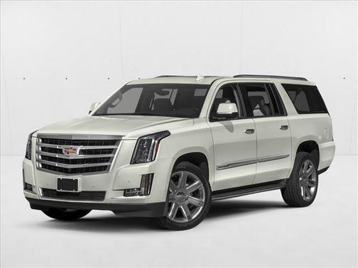 Crystal White Tricoat 2017 Cadillac Escalade ESV Luxury