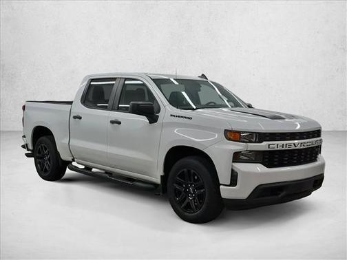 Summit White 2021 Chevrolet Silverado 1500 Custom