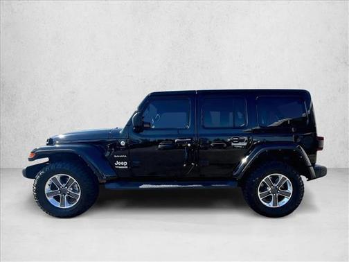 Black Clearcoat 2021 Jeep Wrangler Unlimited Sahara