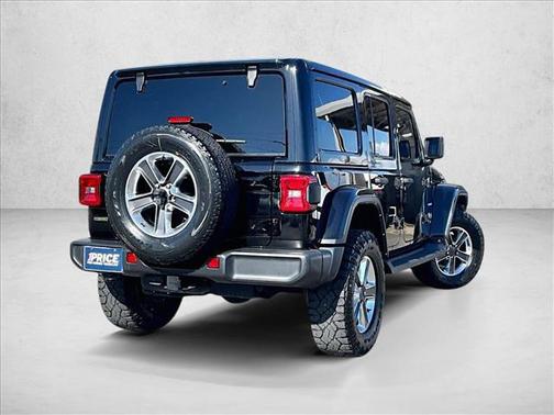 Black Clearcoat 2021 Jeep Wrangler Unlimited Sahara