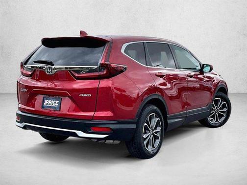 Radiant Red Metallic 2021 Honda CR-V AWD EX