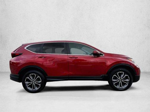 Radiant Red Metallic 2021 Honda CR-V AWD EX
