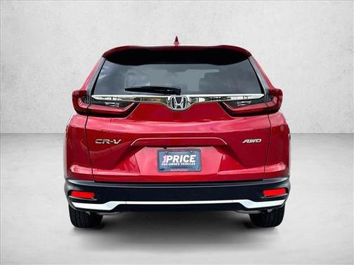 Radiant Red Metallic 2021 Honda CR-V AWD EX