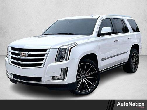 Crystal White Tricoat 2019 Cadillac Escalade Premium Luxury