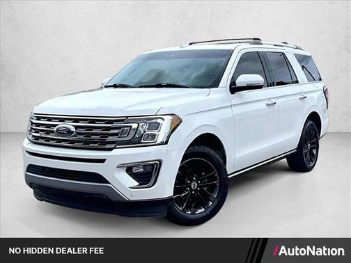 Star White Metallic Tri-Coat 2020 Ford Expedition Limited