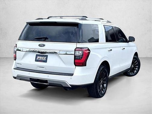Star White Metallic Tri-Coat 2020 Ford Expedition Limited