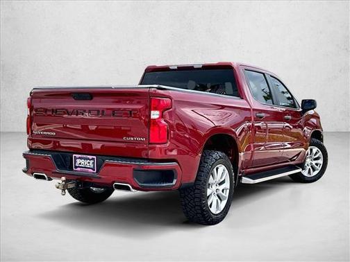 Cajun Red Tintcoat 2020 Chevrolet Silverado 1500 Custom