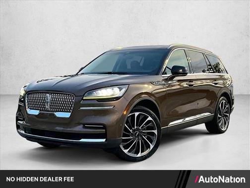 Maroon 2022 Lincoln Aviator Reserve AWD