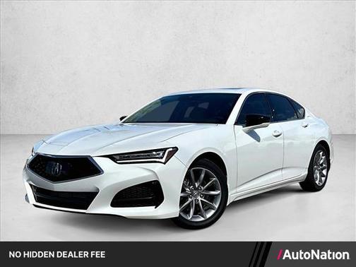 Platinum White Pearl 2023 Acura TLX FWD