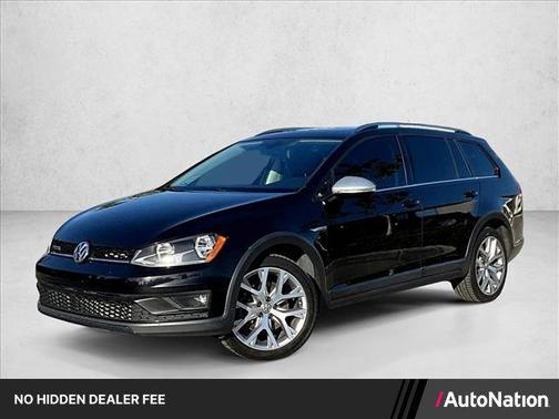 Deep Black Pearl 2017 Volkswagen Golf Alltrack TSI SEL