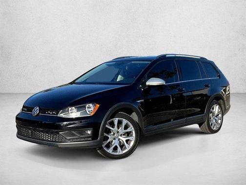 Deep Black Pearl 2017 Volkswagen Golf Alltrack TSI SEL