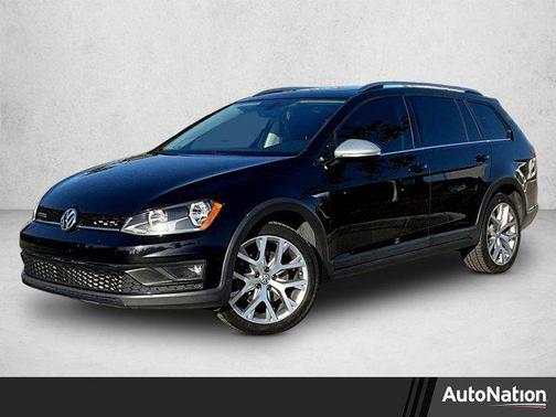 Deep Black Pearl 2017 Volkswagen Golf Alltrack TSI SEL