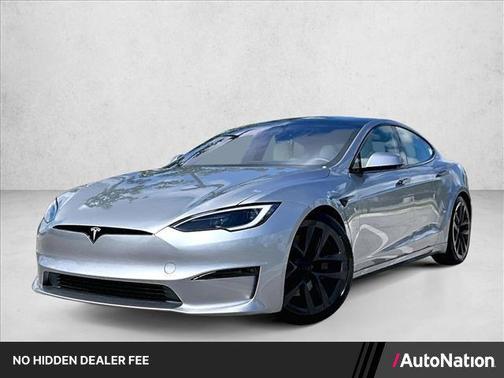 Silver/Gray 2024 Tesla Model S Long Range