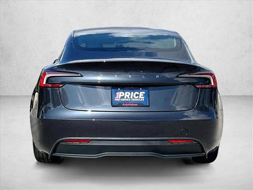 Stealth Grey 2025 Tesla Model 3 Long Range