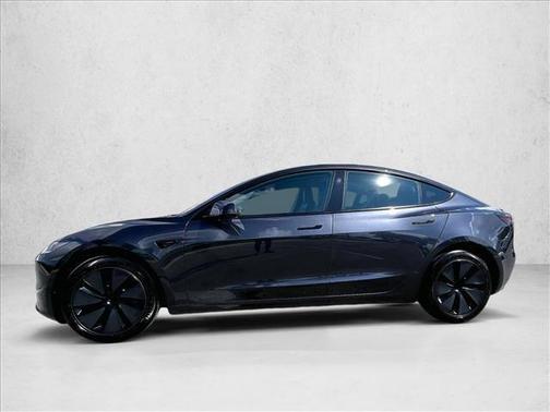 Stealth Grey 2025 Tesla Model 3 Long Range