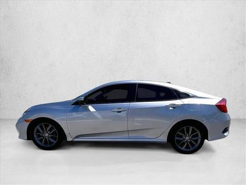Silver/Gray 2020 Honda Civic EX