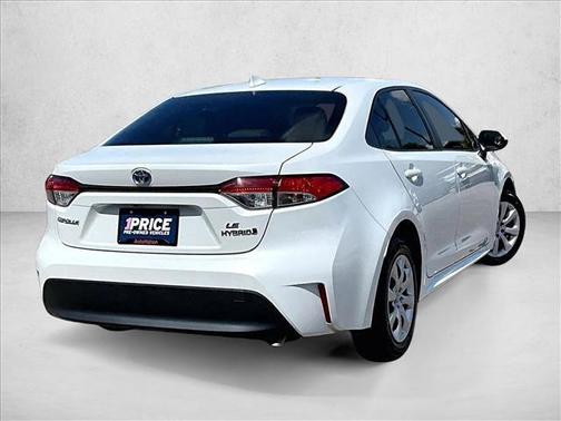 Wind Chill Pearl 2023 Toyota Corolla Hybrid LE