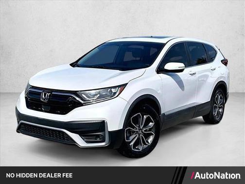Platinum White Pearl 2022 Honda CR-V 2WD EX-L