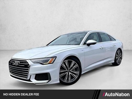 Glacier White Metallic 2019 Audi A6 55 Premium Plus