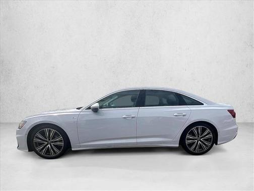Glacier White Metallic 2019 Audi A6 55 Premium Plus