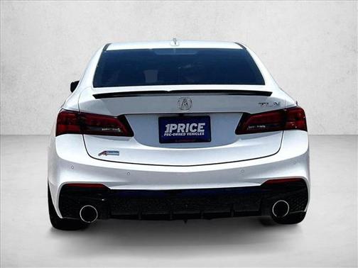 Platinum White Pearl 2020 Acura TLX Technology