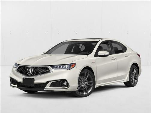 Platinum White Pearl 2020 Acura TLX Technology
