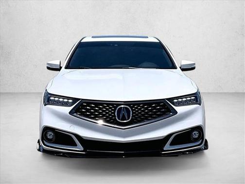 Platinum White Pearl 2020 Acura TLX Technology