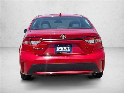 Barcelona Red Metallic 2021 Toyota Corolla LE