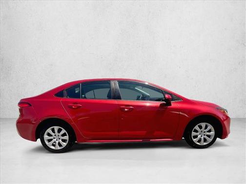 Barcelona Red Metallic 2021 Toyota Corolla LE