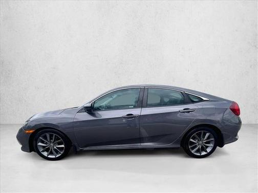 Modern Steel Metallic 2019 Honda Civic EX