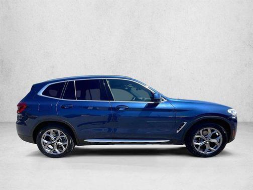 Phytonic Blue Metallic 2021 BMW X3 sDrive30i