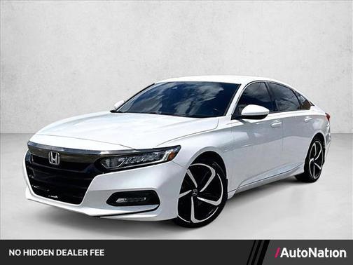 Platinum White Pea 2019 Honda Accord Sport