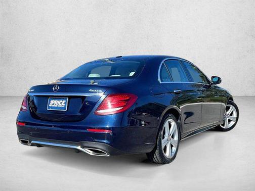 Lunar Blue Metallic 2017 Mercedes-Benz E-Class 4MATIC