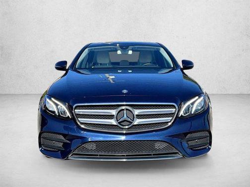 Lunar Blue Metallic 2017 Mercedes-Benz E-Class 4MATIC