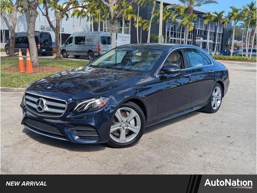 Lunar Blue Metallic 2017 Mercedes-Benz E-Class 4MATIC