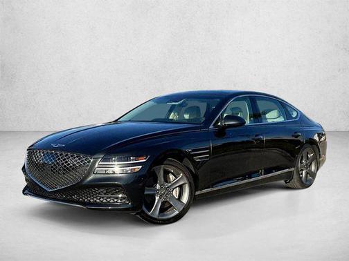 Black Forest Green 2021 Genesis G80 3.5T RWD