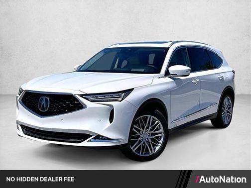 Platinum White Pearl 2023 Acura MDX Advance Package