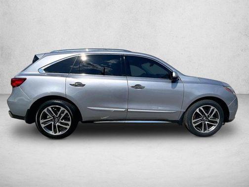 Silver/Gray 2017 Acura MDX 3.5L