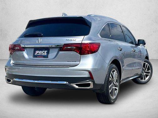 Silver/Gray 2017 Acura MDX 3.5L