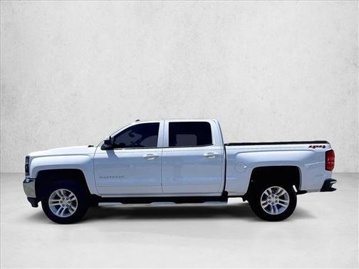 Summit White 2018 Chevrolet Silverado 1500 1LT