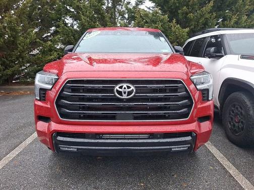 Supersonic Red 2025 Toyota Sequoia SR5