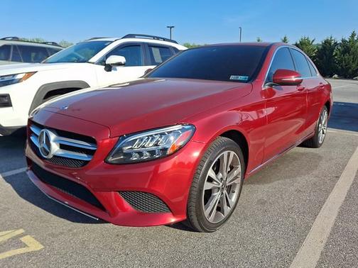 Designo Cardinal Red Metallic 996 2021 Mercedes-Benz C-Class C300 4MATIC