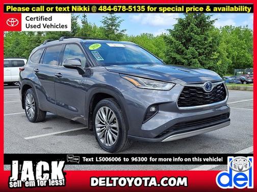 2020 Toyota Highlander Hybrid Limited Premium