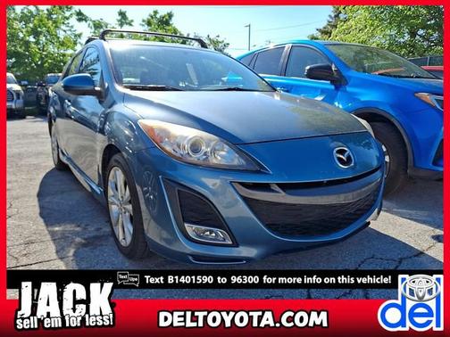 Gunmetal Blue Mica 2011 Mazda Mazda3 s Sport