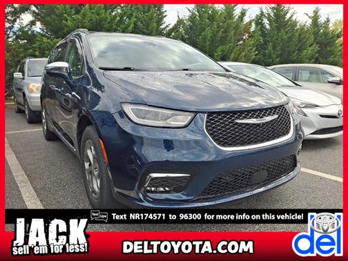Fathom Blue Pearlcoat 2022 Chrysler Pacifica Limited