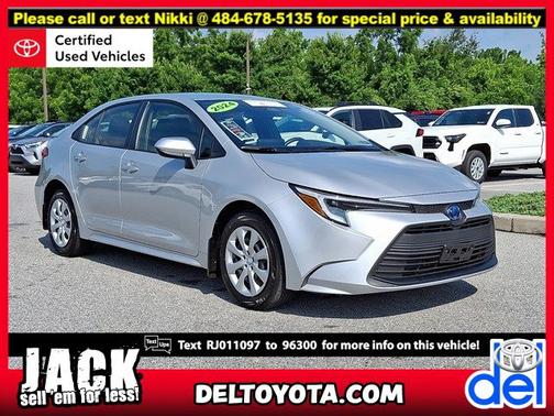 2024 Toyota Corolla Hybrid LE
